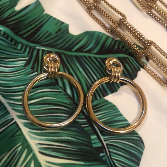 Jewelry - Love Knot Hoop Earrings